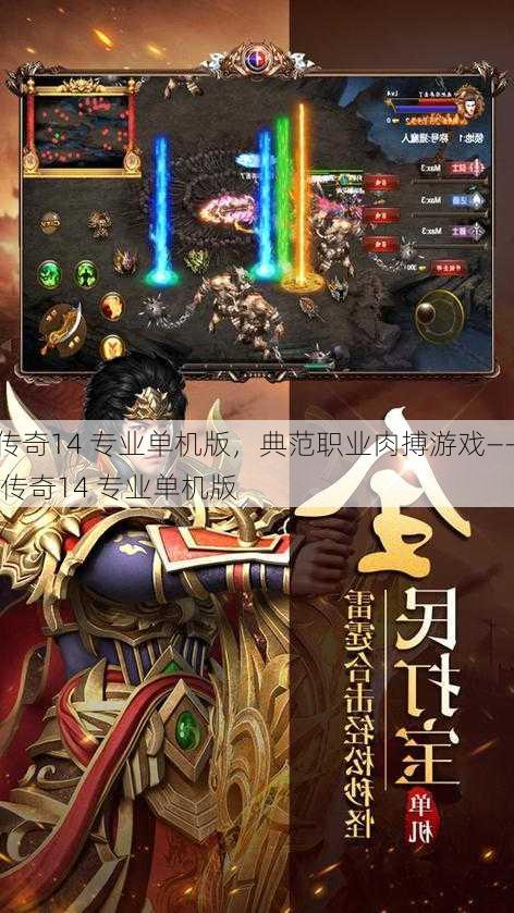 传奇14 专业单机版，典范职业肉搏游戏—— 专业单机版  第1张